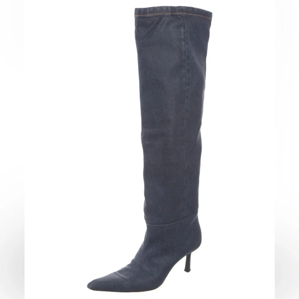 Alexander Wang Denim Boots
